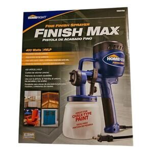 Home Right Electric Fine Finish Max Paint Sprayer 400W HVLP NEW In Box